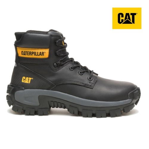 CAT Invader Hi Steel Toe Men's Work Boots Black (AU D-098) Australia